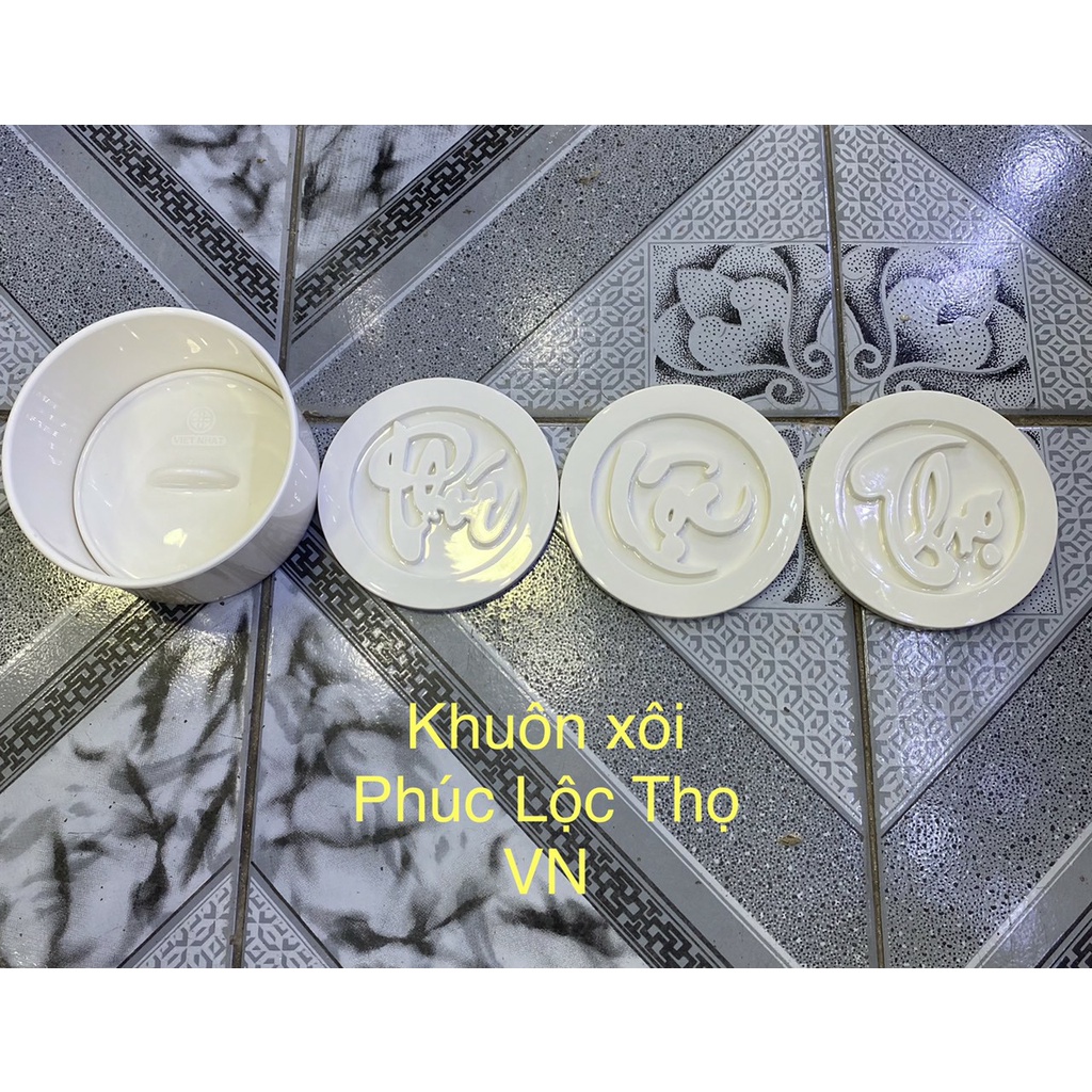 Khuôn xôi hình hoa hồng, hình trái tim Việt Nhật đủ size