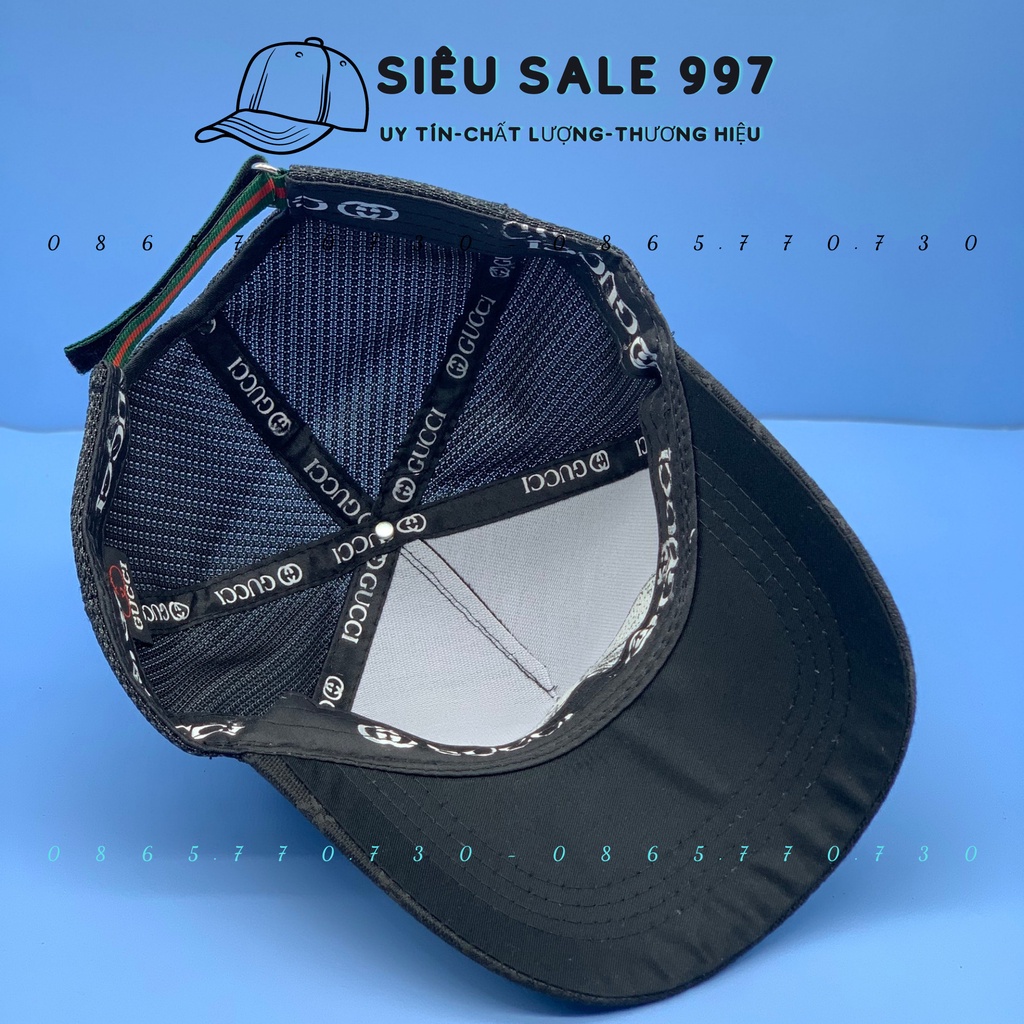 NÓN KẾT CON ONG PHỐI LƯỚI FULL ĐEN HÀNG CAO CẤP THỜI TRANG NAM NỮ CÁ TÍNH