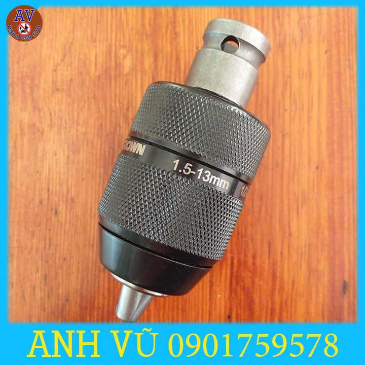 BỘ CHUYỂN MĂNG RANH 1.5_13MM HỢP KIM AUTOLOCK CHO MÁY BULONG