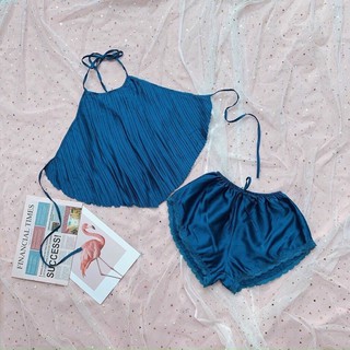 Set ngủ 2 dây sexy