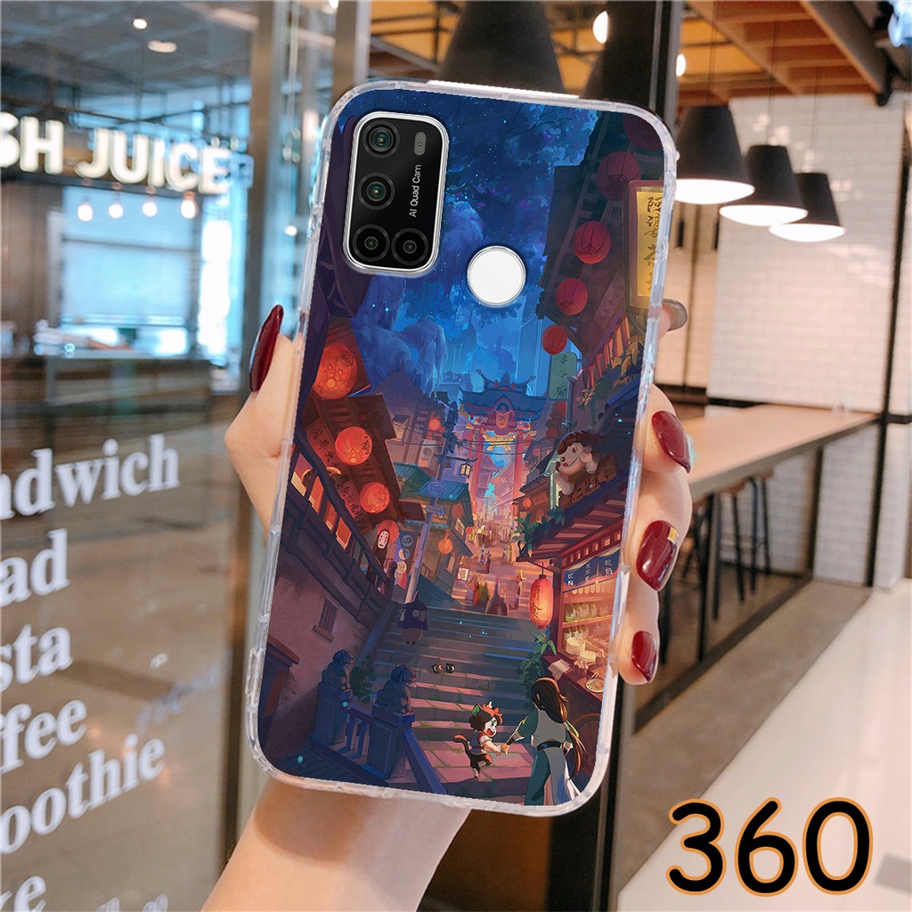 Ốp Lưng Vsmart Joy 4 - Joy 3 - Joy 2 Plus - Joy 1 in hình Phong cảnh ban đêm - Chất liệu Silicon cao cấp bảo vệ máy