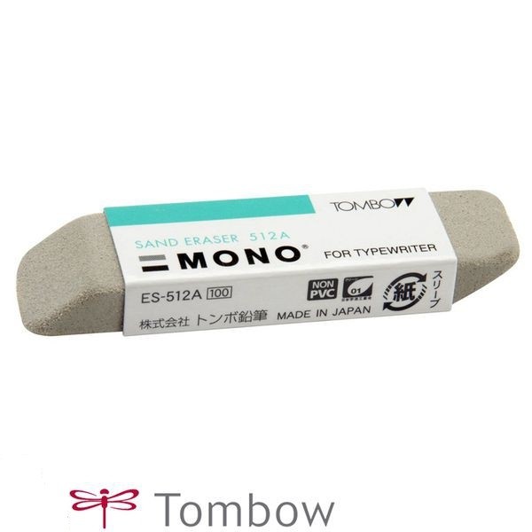 Gôm tẩy mực bút bi,mực in... Tombow Mono Sand Eraser for Typewriter, ES-512