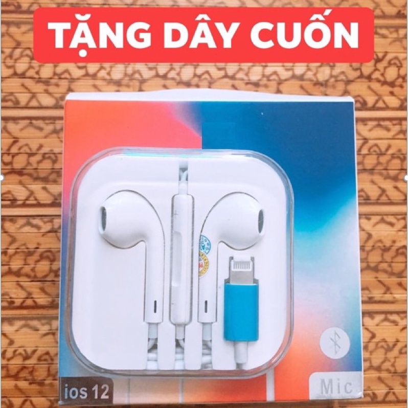 Tai nghe IP 7/8/X/11 - Tự động kết nối bluetooth - phù hợp với các dòng 7 8 7plus 8plus X Xs XR Xsmax 11 11pro 11pomax