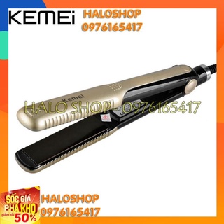 Máy duỗi tóc có chỉnh nhiệt kemei km - 327