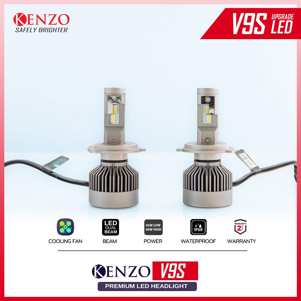 Đèn Led Kenzo V9S chân H4 - Giá 1 bóng