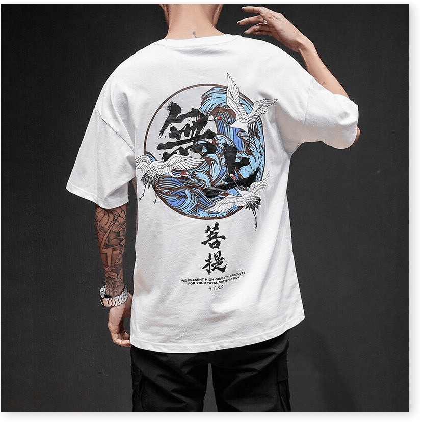 ÁO THUN TAY LỠ FORM RỘNG,MÀU TRẮNG,THIẾT KẾ HỌA TIẾT SANG TRỌNG THỜI TRANG MỚI KME