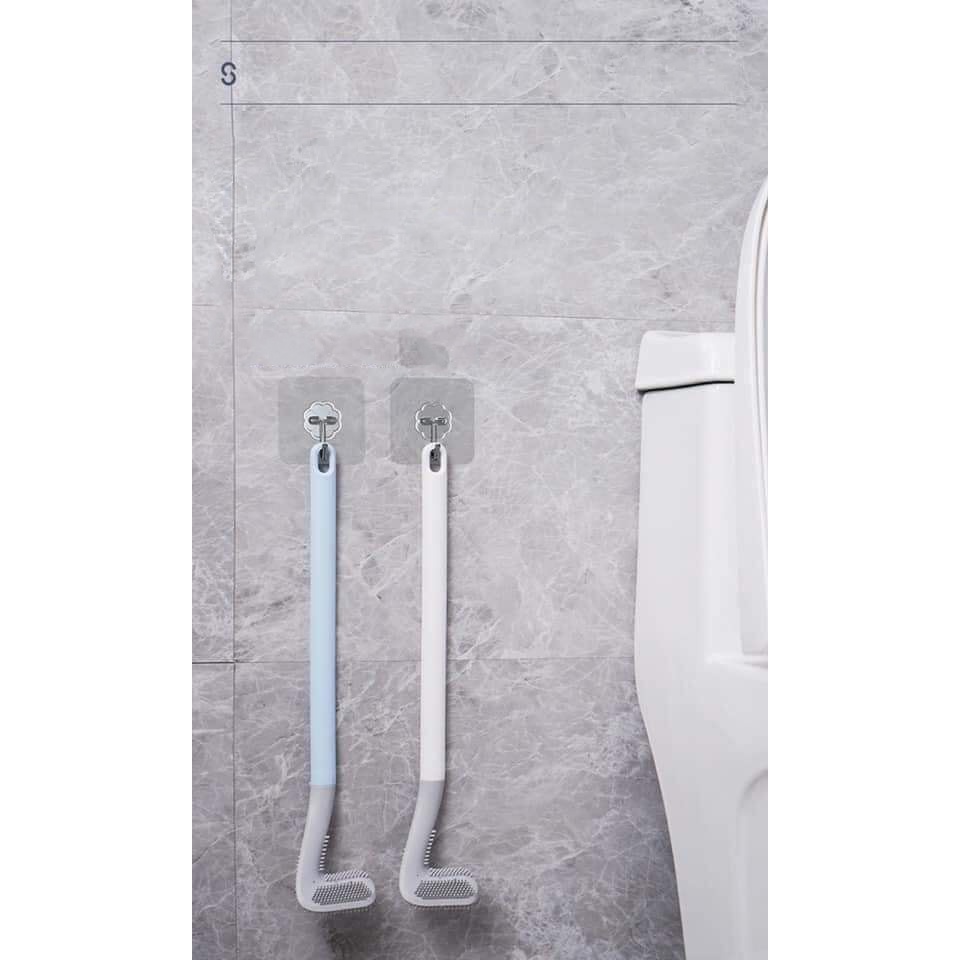 CHỔI CỌ TOILET THÔNG MINH SILICON- CỌ MỌI GÓC CẠNH