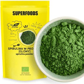 Bột tảo xoắn Spirulina hữu cơ Bio Planet 200g