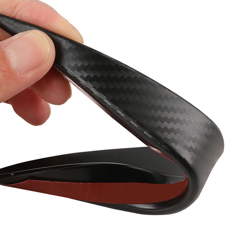 Bộ 6 miếng dán chống trầy SEAMETAL bằng sợi carbon cho cản trước xe hơi