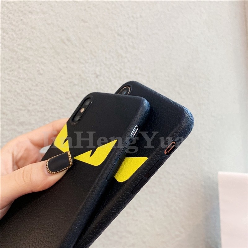 Ốp điện thoại TPU mềm Fendi cho IPhone 6 6S 7 8 Plus X XS MAX XR IPhone 11 11Pro 11Promax  - Phụ Kiện Hoàng Long