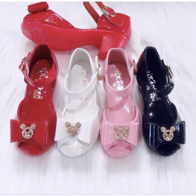 ❤❤️SANDAL CAO GÓT KHÓA XÒAN BÉ GÁI 🌷3-10t