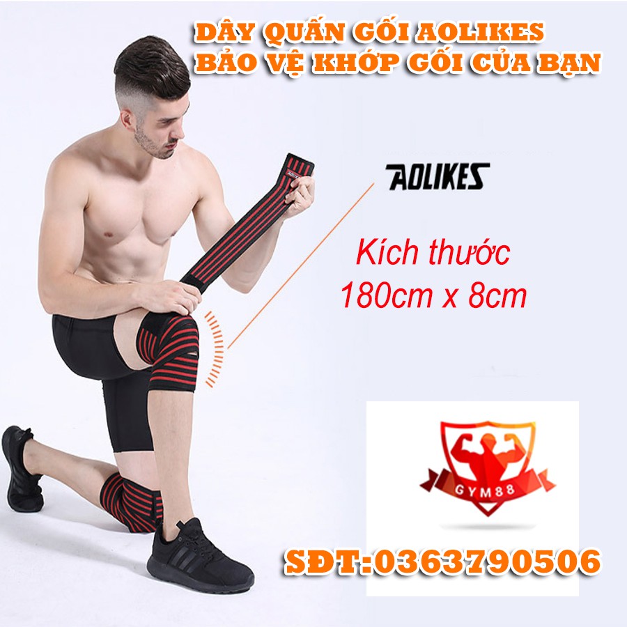 DÂY QUẤN GỐI TẬP GYM AOLIKES