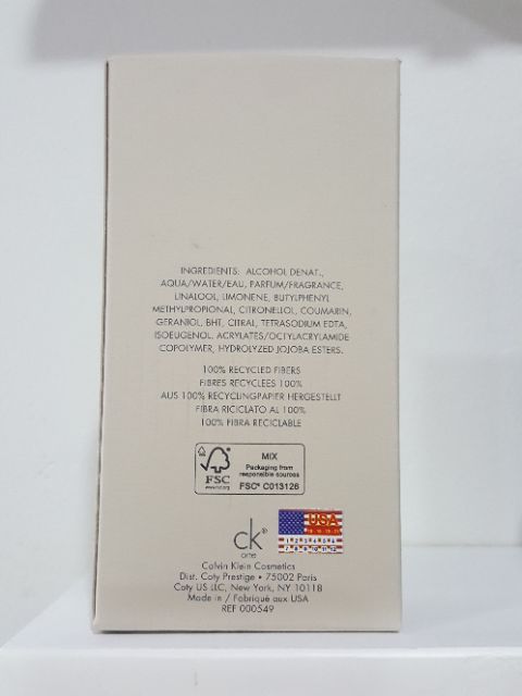 Nước hoa Calvin Klein Ck one 100ml chính hãng Mỹ | BigBuy360 - bigbuy360.vn