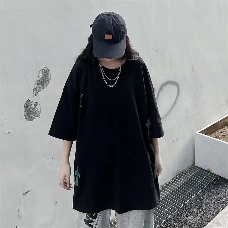 Áo Thun Tay Ngắn Dáng Rộng Cỡ Lớn Thoải Mái Phong Cách Hip Hop Đường Phố Hàn Quốc Cho Nam [M-2XL]