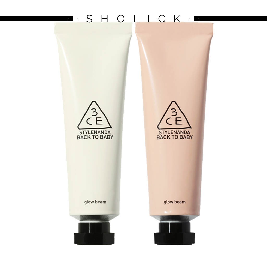 [Hàng mới về] Tuýp kem lót 3CE thể tích 30ml có 2 màu tùy chọn