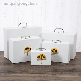 1026 [Khắc] Hộp Quà Tặng Son Môi Hình Chữ Nhật Tinh Tế Sinh Nhật Hộp Quà Tặng Kích Thước Hộp