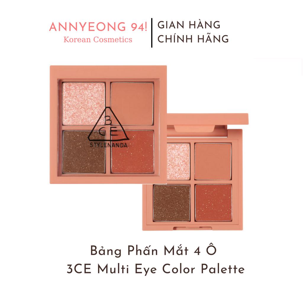 Bảng Phấn Mắt 4 Ô 3CE Mini Multi Eye Color Palette Nhiều Màu