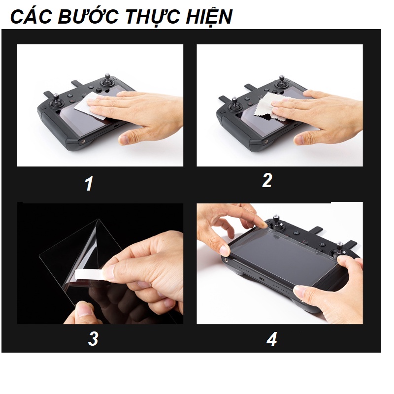 Kính cường lực bảo vệ màn hình tay điều khiển flycam DJI MAVIC 2/ MAVIC 3 / Mavic Air 2 / Mavic Air 2s