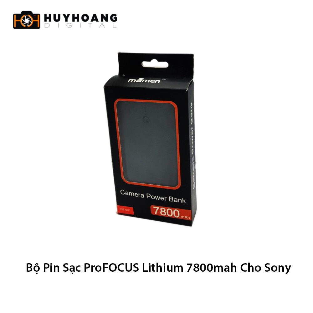 Bộ Pin Sạc ProFOCUS Lithium 7800mah Cho Sony, fufi