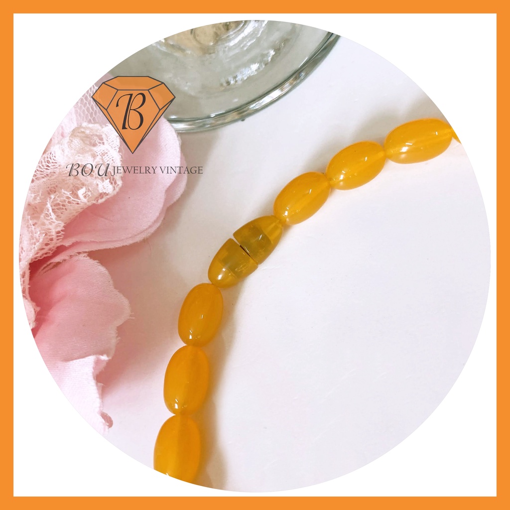 VÒNG CỔ SECONDHAND TRANG SỨC SI NHẬT BẢN BOU JEWELRY VINTAGE MÃ VC269