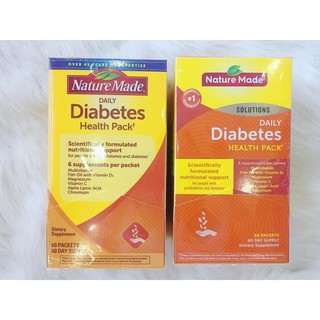 Viên uống Diabetes Health Pack Nature Made 60 gói , Mỹ