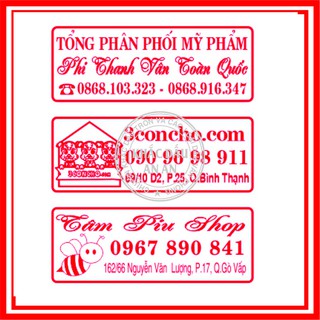 Khắc Dấu Shop - Con dấu Shop