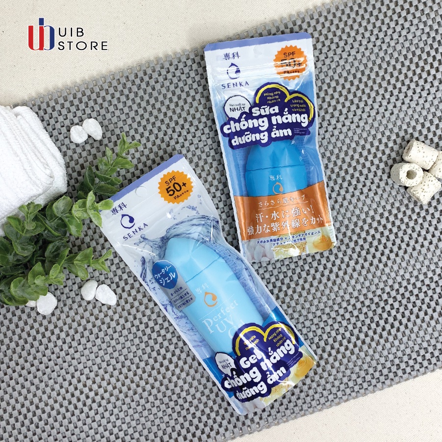 Kem chống nắng Senka Perfect UV SPF 50+/PA++++
