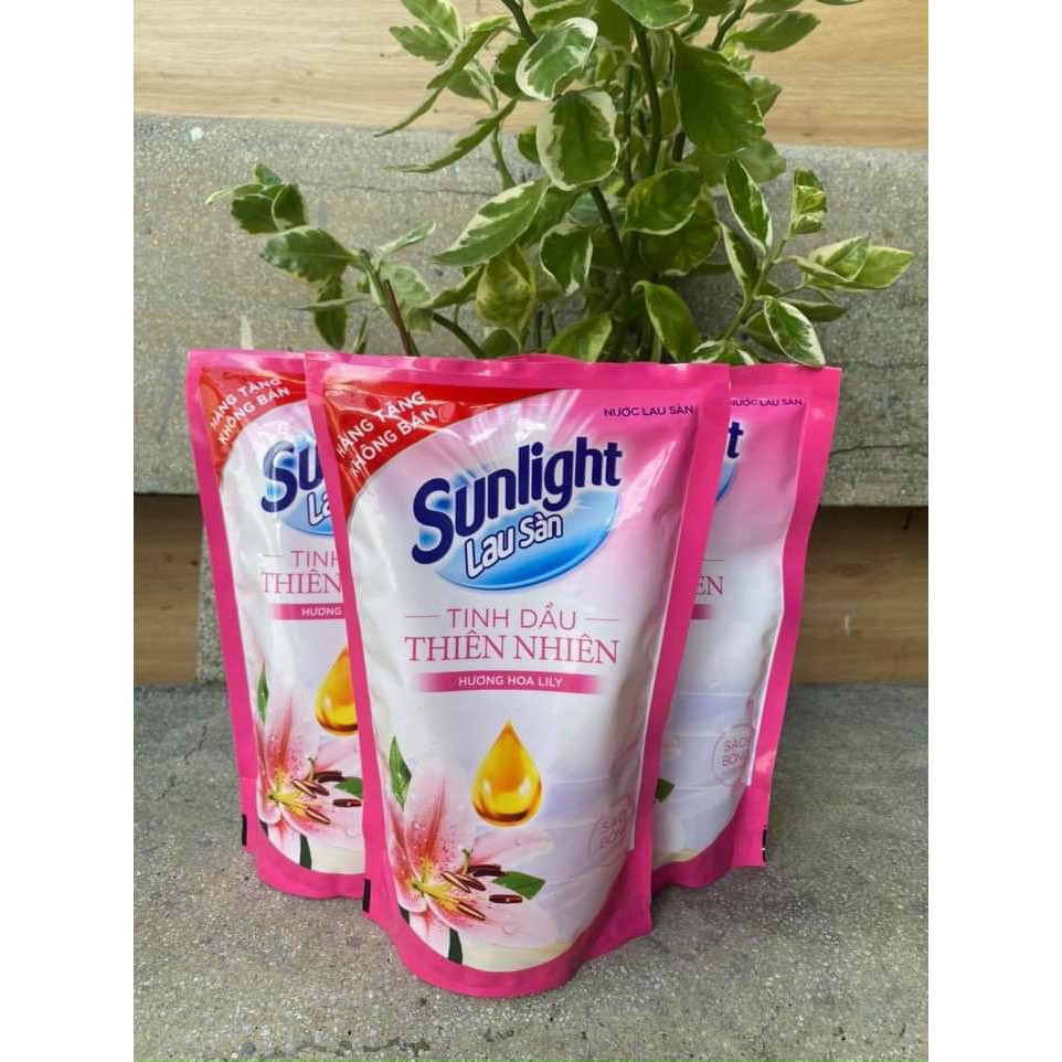Nước lau sàn sunlight thế hệ mới 580ml,700ml chanh xả