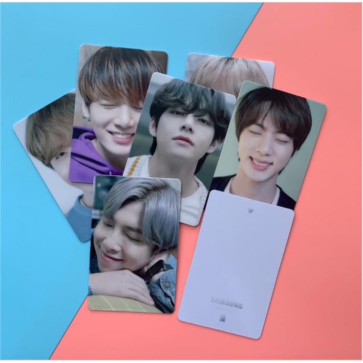 Set card tặng trong điện thoại in hình Bangtan UNOFF