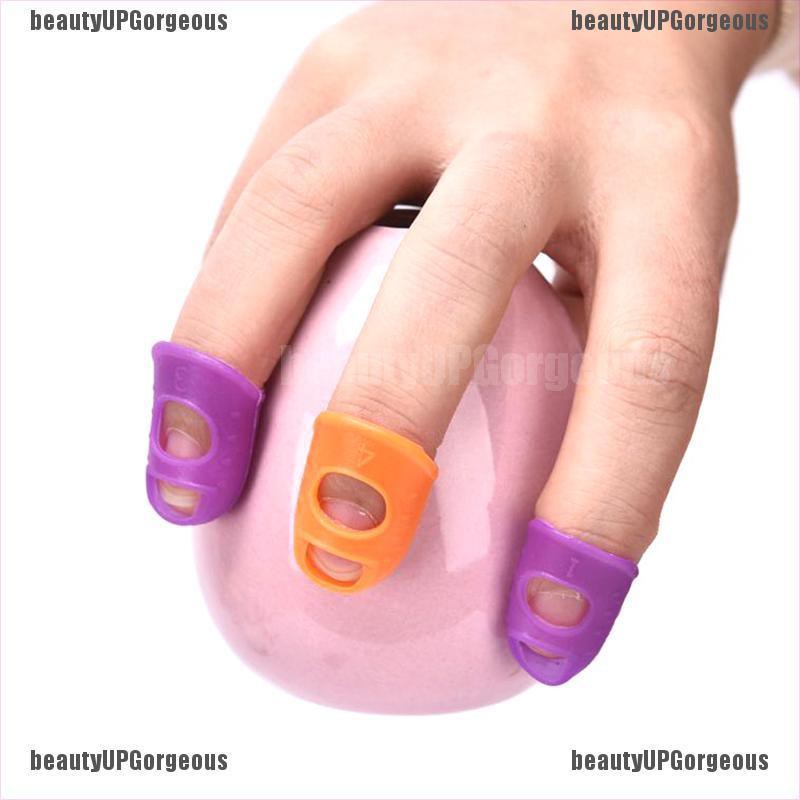 Set 4 Miếng Silicone Bảo Vệ Ngón Tay Khi Chơi Đàn Guitar