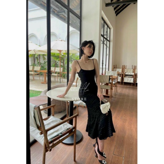 Đầm xốp body phom dài (kèm vudeo mặc thật)