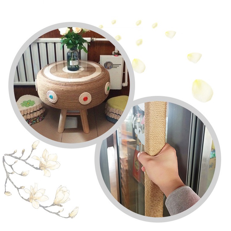 Cuộn Dây Đay 50M 6mm Tự Làm Đồ Trang Trí Đa Năng