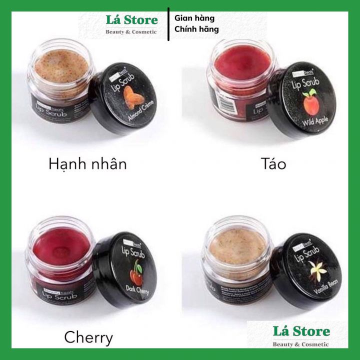 Hàng chuẩn - Tẩy Da Chết Môi Lip Scrub Beauty Treats hương trái cây