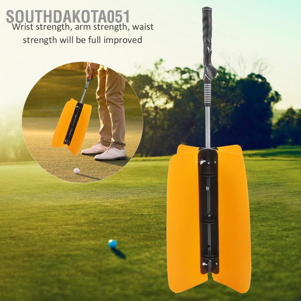 [Hàng HOT] Quạt tập thể lực Swing - Gậy tập Swing golf ABS Không trượt Dụng cụ tập luyện Golf 【Southdakota051】