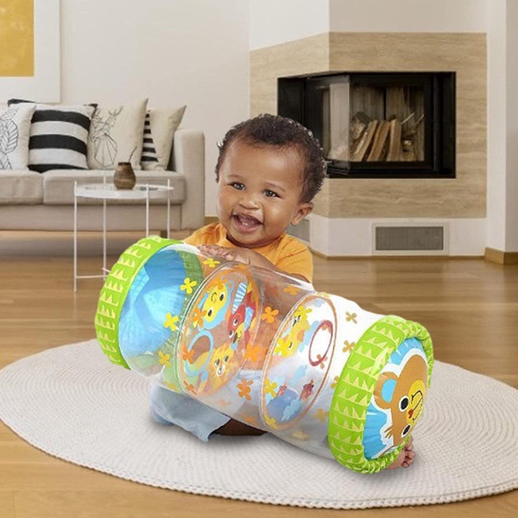 WONDER Đồ Chơi Con Lăn Bằng Nhựa PVC Dành Cho Bé 6-12 Tháng Tuổi