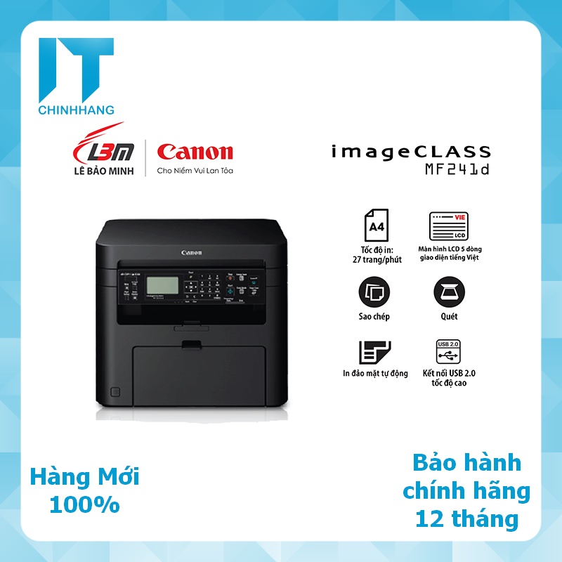 Máy In Đa Chức Năng Canon MF241D Hàng Chính Hãng