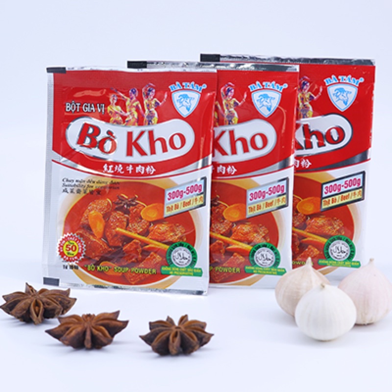 Gia vị nấu Bò Kho hiệu Bà Tám hàng xuất khẩu