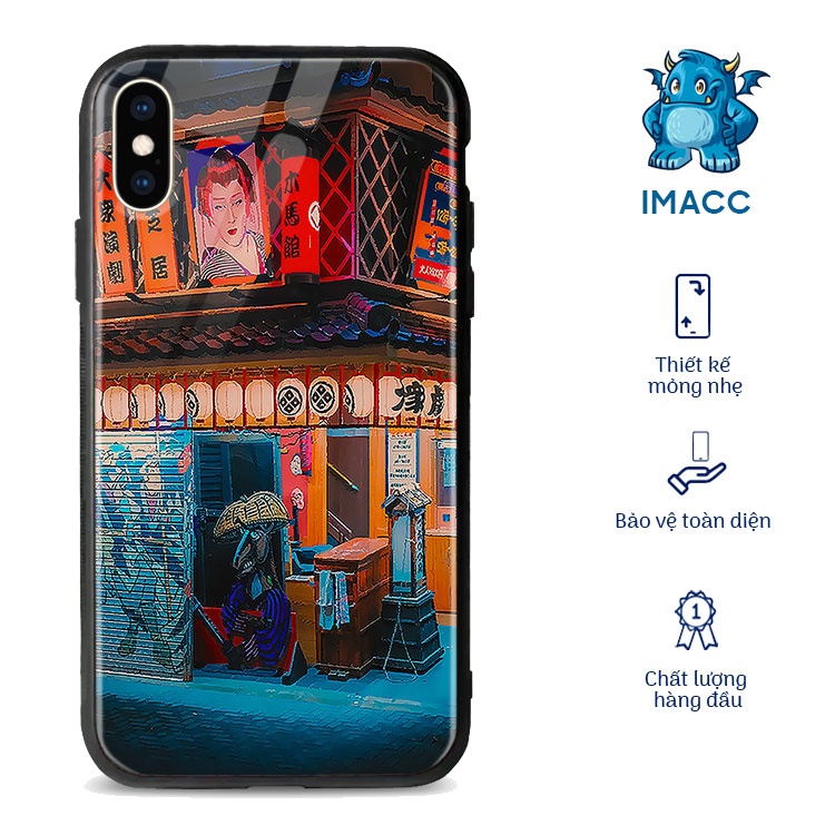 Ốp Đt Iphone 6 In Hình Pattern IMACC Điện Thoại 6 6S 7 8 Plus X Xs Xr 11 Pro Max Se2 12 Mini 12 Pro Max