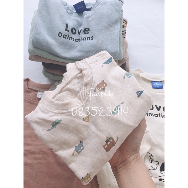 Áo nỉ cho bé hàng xuất nhật cực xinh