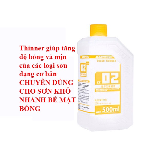 Dung dịch pha sơn thinner hãng jumpwind (500ml)