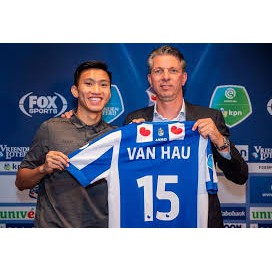 QUẦN ÁO BÓNG ĐÁ CLB HEERENVEEN-ĐOÀN VĂN HẬU 2019-2020 -THUN LẠNH CAO CẤP