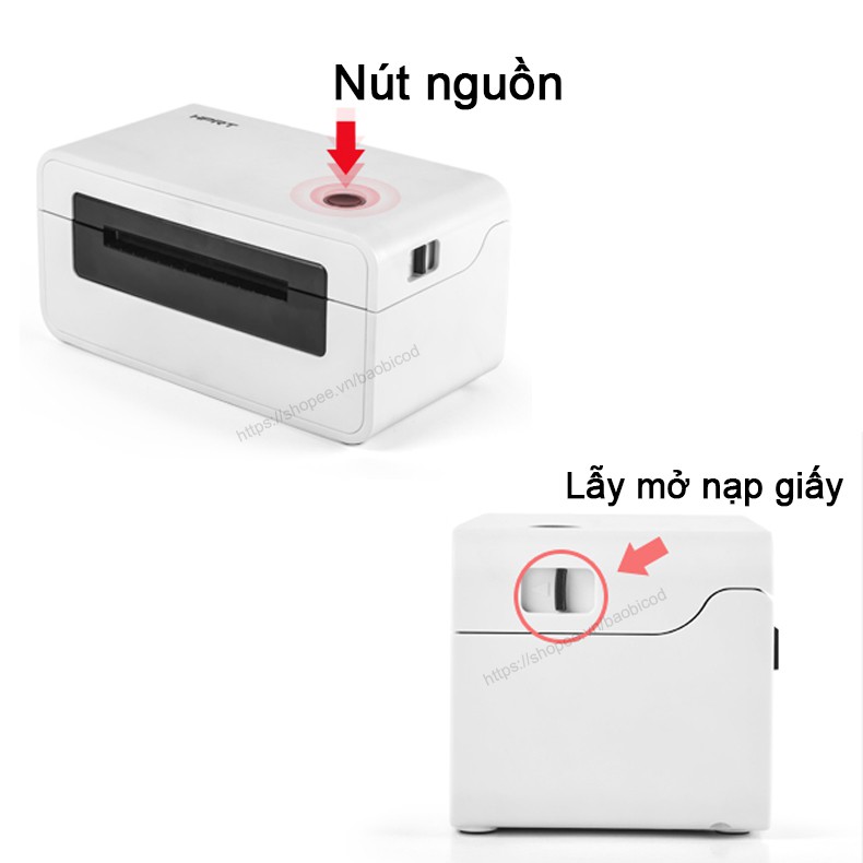 Máy in nhiệt Bluetooth A6 - in đơn TMĐT - GD-41BT