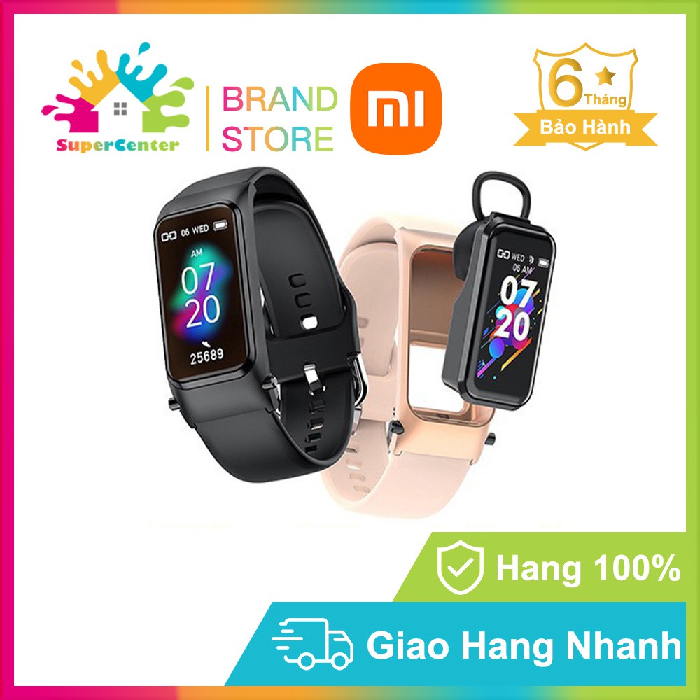 Vòng tay theo dõi sức khoẻ Talkband7 Health Wristband Touch Amoled Screen call Headset Band