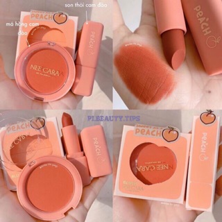 SET SON + MÁ HỒNG CAM ĐÀO