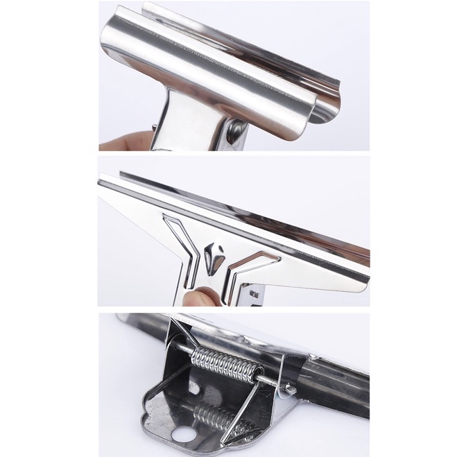 Kẹp Inox Deli 145mm