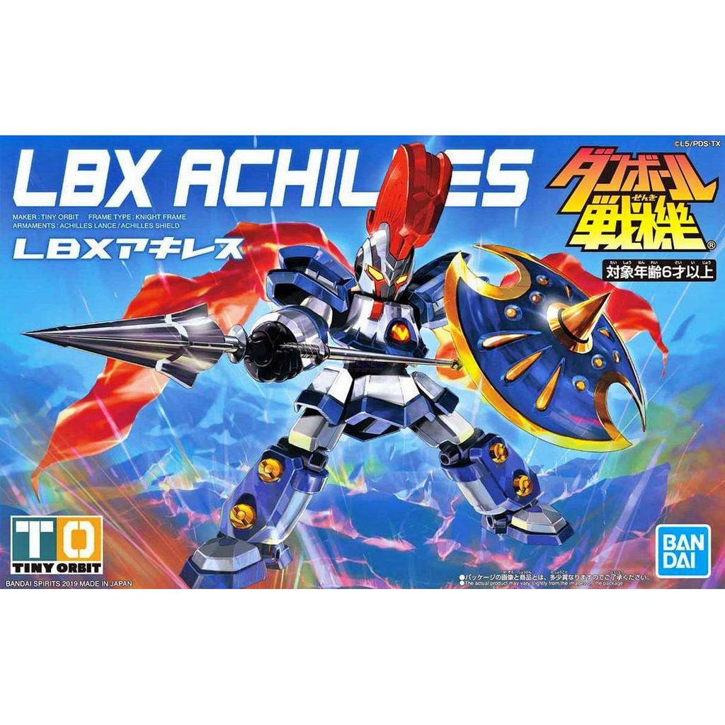 Mô hình lắp ráp đấu sĩ LBX Achilles Bandai