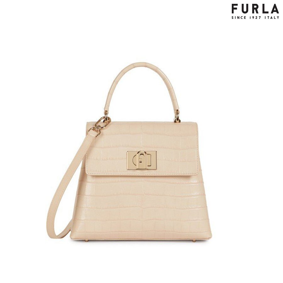 [Mã FASHIONPREMIUM11 giảm 10% đơn từ 1tr] Túi Nữ FURLA 1927 S Top Handle Vitello St Cocco