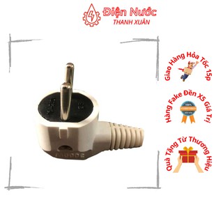 Phích Cắm Gù Sopoka  Phích Cắm Chịu Nhiệt, Chịu Tải 3000w, Tiếp Xúc Điện Tốt, Nhựa ABS Chống Chập Cháy, An Toàn 9027