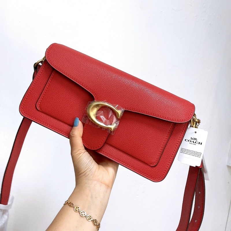 ❤️RẺ NHẤT SHOPEE❤️ TÚI C TABBY ĐỎ TƯƠI SALEEEEE