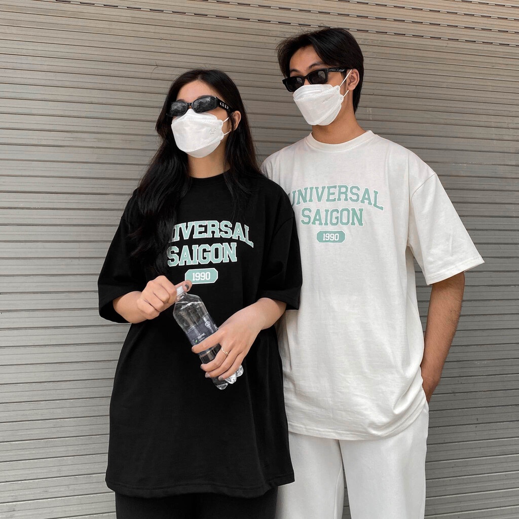 ÁO THUN FF FORM RỘNG UNIVERSAL SAIGON, VẢI THUN 2 CHIỀU 100% COTTON 250G